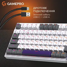 Клавіатура GamePro Genesis Warden MK160P [140416] - мініатюра 6