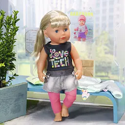 Набір одягу для ляльки Baby Born Сіті стиль (827154) - мініатюра 5