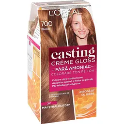 Крем-фарба для волосся без аміаку L'Oreal Paris Casting Creme Gloss відтінок 700 Русявий 120 мл (AA914400) - мініатюра 2