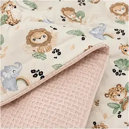 Плед дитячий MirSon Silky Waffle Safari baby 90х110 см (2200013893295) - мініатюра 2