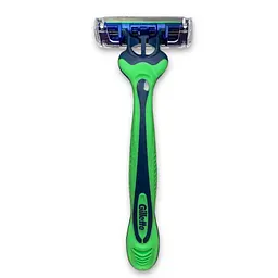 Одноразові станки Gillette Blue3 Sensitive 9+3 12 штук 3 леза з алое для чутливої шкіри - мініатюра 6