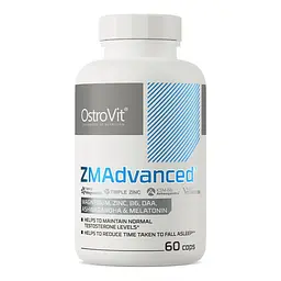 Стимулятор тестостерону OstroVit ZMAdvanced, 60 капсул