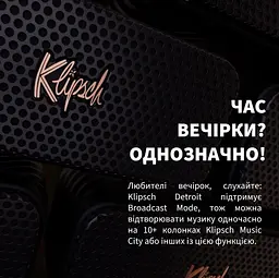 Портативна акустика Klipsch Portable Speaker Nasville Black (1071975) - мініатюра 14