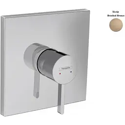 Змішувач для душу Hansgrohe Finoris прихованого монтажу brushed bronze 76615140
