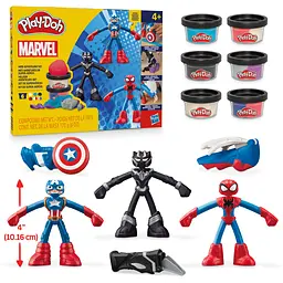 Набір для творчості з масою для ліплення Hasbro Play-doh Пригоди героїв (G0333) - мініатюра 3