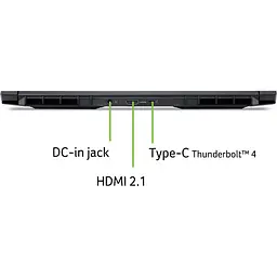 Ноутбук Ігровий ACER Nitro V16S AI ANV16S-71-795F, Intel Core 7 240H до 5.2GHz, 16" WUXGA, 16GB, SSD 1TB, NVIDIA GeForce RTX 5060 8GB, Free DOS - мініатюра 12