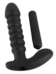 Анальний вібратор Black Velvets Vibrating Plug Black Level 42-05847380000 91141 - мініатюра 3