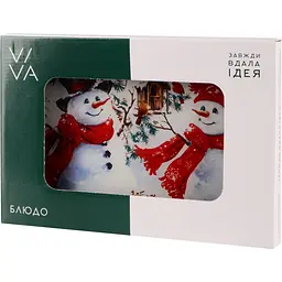 Блюдо Viva NY Smowmen прямокутне 30х19.8 см (S440512-2) - мініатюра 4