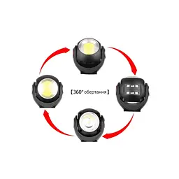 Ліхтар Quantum worklight Transformer 5W LED+COB з USB (QM-FL2020) - мініатюра 10