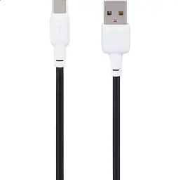 Кабель Gelius Full Silicon Cable USB to Type-C GP-UCN001C 18W 1.2m Black-White