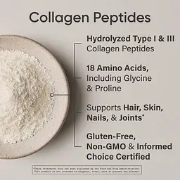 Колаген Collagen Peptides 454 грам Без смаку Sports Research vit0005675 - мініатюра 4