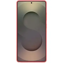 Оригінальний протиударний силіконовий чохол Samsung Silicone Case для Galaxy S25 Ultra Red EF-PS938CREGWW - мініатюра 5