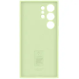 Оригінальний силіконовий чохол Samsung Silicone Case для Samsung Galaxy S24 Ultra (S928) Light Green EF-PS928TGEGWW - мініатюра 8
