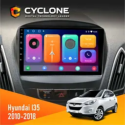 Штатна магнітола Hyundai ix35 2010-2018 Cyclone C9-001 2x32 CPL Cyclone (НФ-00002255)