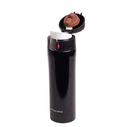 Термокухоль Kamille KM-2211 450мл чорний - мініатюра 2