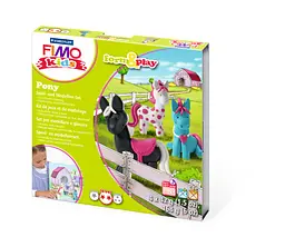 Набір пластики Fimo kids "Поні" 4 кол. 42 г Fimo (4007817806142)