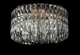 Кришталева люстра Splendid Ray LGH90344/7 (FGD) стельова люстра в золоті з кришталевими підвісами