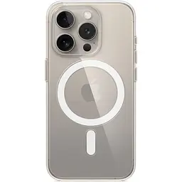 Чохол Apple Clear Case with MagSafe для iPhone 15 Pro Transparent (MT223ZM/A) [92946] - мініатюра 2