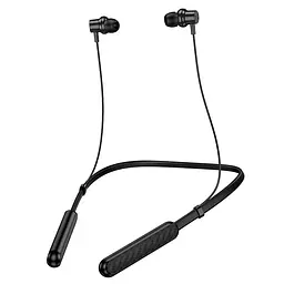 Бездротові спортивні навушники BOROFONE BE72 Sun neck hanging BT earphones чорний - мініатюра 3