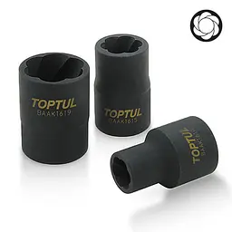 Спецголовка для пошкоджених гайок 1/2" 27мм Toptul hoz0009506