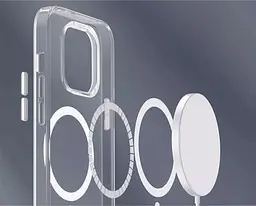 Чохол Blueo Crystal Drop Pro Resistance with MagSafe для Apple iPhone 15 Pro Transparent (B41-I15PTR) [102951] - мініатюра 6