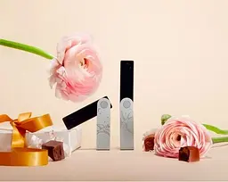 Набір із двох апаратних крипто-гаманців Ledger Nano X Valentine's Pair з гравіюванням Чорні (LNXVP2) - мініатюра 5