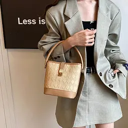 Маленька жіноча сумочка з екошкіри Lilly P2-8796B біж - мініатюра 4