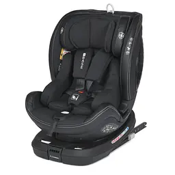 Дитяче автокрісло ME 1109 i-BASE Jet Black, i-SIZE R129 (зростання дитини 40-150см) El Camino 57х63х49 см det0016185