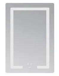 Дзеркало Lidz Kubis (KU2) 600х800 мм з LED-підсвічуванням Touch LD78LF937608048449 - мініатюра 3