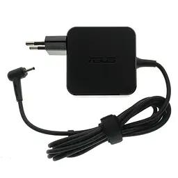 Блок живлення для ноутбука Asus 19V, 2.37A, 45W, 3.0x1.0мм, квадратний корпус (Zenbook UX21E, UX31E, VivoBook X202) (комплект: адаптер + перехідник) - мініатюра 3