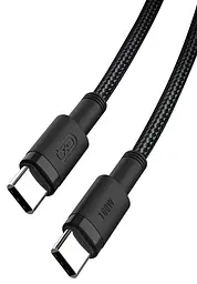 Кабель XO USB NB-Q199 Type-C-Type-C 100W 5A 1.5m Black (G-000001610)