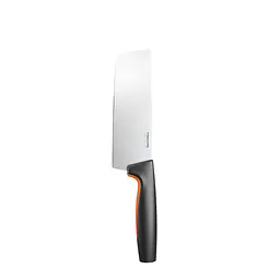 Ніж кухонний поварський Fiskars Nakiri Functional Form 15.8 см, нержавіюча сталь, пластик, чорний kuh0014590 - мініатюра 6