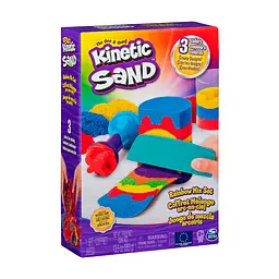 Набір кінетичного піску Kinetic Sand Райдужний мікс 383 г (71474) - мініатюра 2