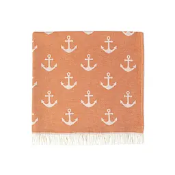 Рушник Lotus Home Pestemal - Anchor 90x160 orange помаранчевий - мініатюра 2