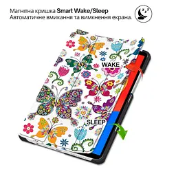Чохол до планшета BeCover Smart Case Xiaomi Redmi Pad 2 Pro 12.1" Butterfly (714636) - мініатюра 4