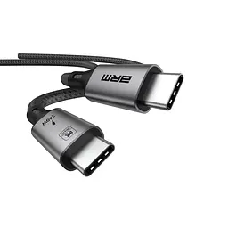 Кабель ArmorStandart USB 4.0 USB-C - USB-C 240W 8K 60hz 40Gbps 1m Black (ARM81921) - мініатюра 2