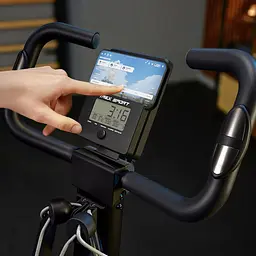 Велотренажер складаний Trex Sport TX-390XB TRIBER магнітний чорний - мініатюра 8