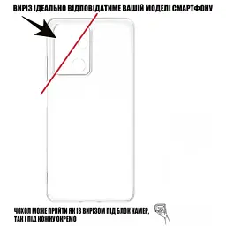 Чохол до мобільного телефона BeCover Silicone Oppo A5x 4G/5G Transparent (713789) - мініатюра 6