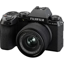 Бездзеркальний фотоапарат Fujifilm X-S20 Kit XC 15-45mm f/3.5-5.6 Black [16781917] UA [107048] - мініатюра 3