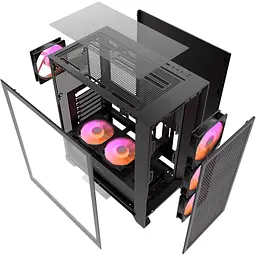 Корпус Darkflash DRX70 Mesh Black (DRX70 MESH Black) Без БП - мініатюра 11
