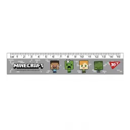 Лінійка "Minecraft" Yes 370653 15 см Сірий