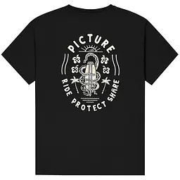 Футболка Picture Organic Tenta XL Чорний - мініатюра 5