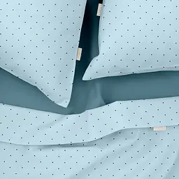 Комплект постільної білизни Cosas полуторний MINI DOTS CS13 160 x 220 см (DotsGreyLightBlue_68Sky_160) - мініатюра 3