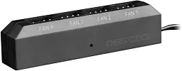DeepCool Розгалужувач живлення FH-04 для підключення 4х PWM 12V 3/4-pin вентиляторів до материнської (FH-04)