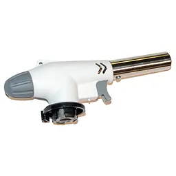 Газовий пальник із п'єзопідпалом Flame Gun 920 Білий, кулінарний пальник для балона — фломбер - мініатюра 4