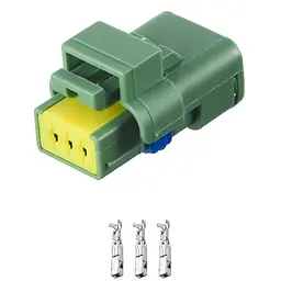 Роз'єм 3-контактний YAZAKI (40609)