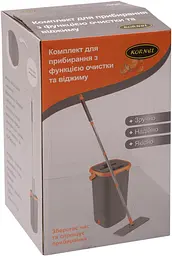 Комплект для прибирання Kornel швабра та відро з автоматичним віджимом - мініатюра 6