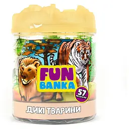 Ігровий набір Fun Banka Дикі тварини
