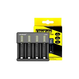 Зарядний пристрій для акумуляторів Liitokala 4 Slots, Li-ion, 16340, CR123A (Lii-L16340) - мініатюра 6