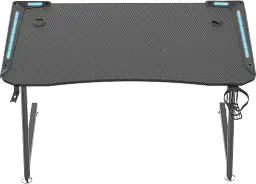 Геймерський комп'ютерний стіл GT Racer T-1416 (140x60x73) Black - мініатюра 3